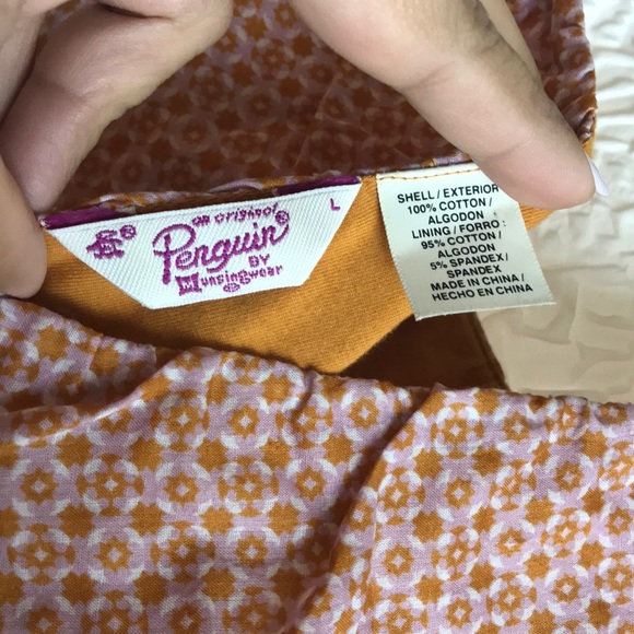 Chartreuse and pink tank by Penguin - Picture 5 of 5